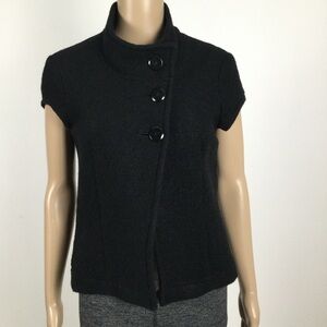 STEILMANN Vintage Wool/Polyester Black Vest